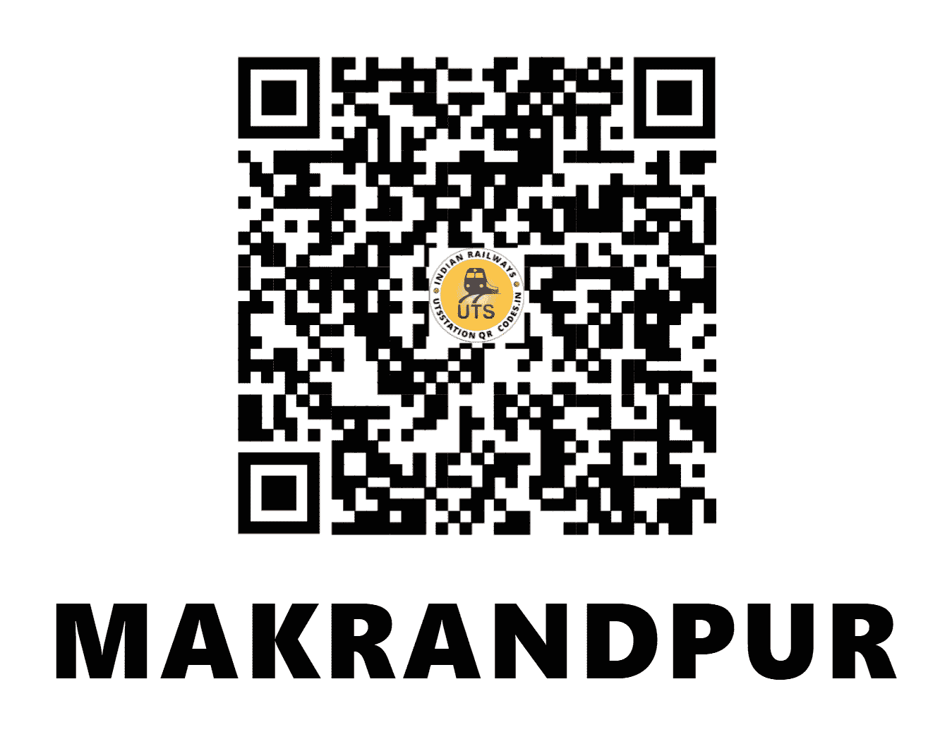UTS QR Code for MAKRANDPUR - MQP (NE - UTTAR PRADESH)